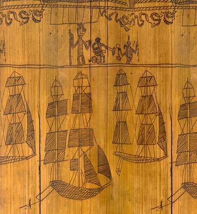 Flute (bamboo) by Kanak culture